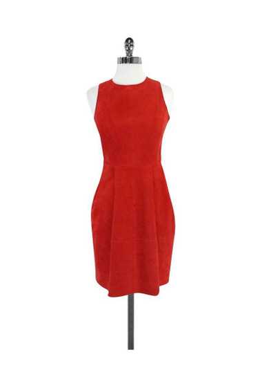 Joie - Red Suede Sleeveless Dress Sz XS
