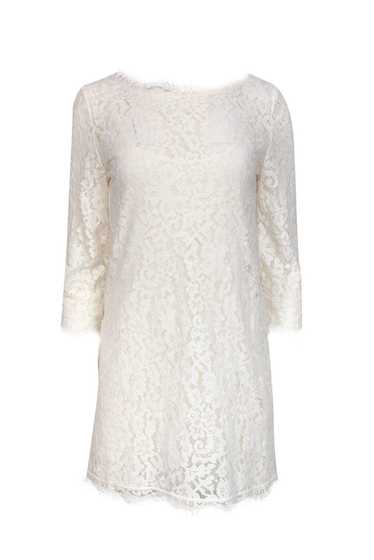 Joie - White Lace Shift Dress Sz S