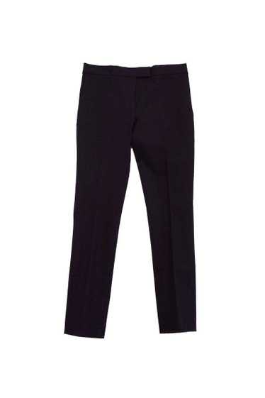 Joseph - Dark Purple Finley Gabardine Trousers Sz 