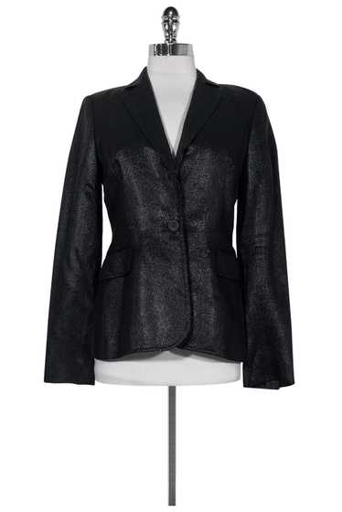 Just Cavalli - Black Metallic Blazer Sz 4