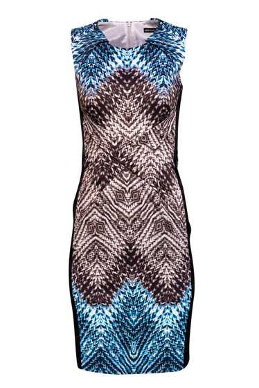 Karen Millen - Abstract Print Dress Sz 6