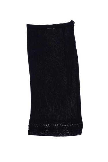 Karl Lagerfeld - Black Skirt Slip w/Lace Hem Sz 8