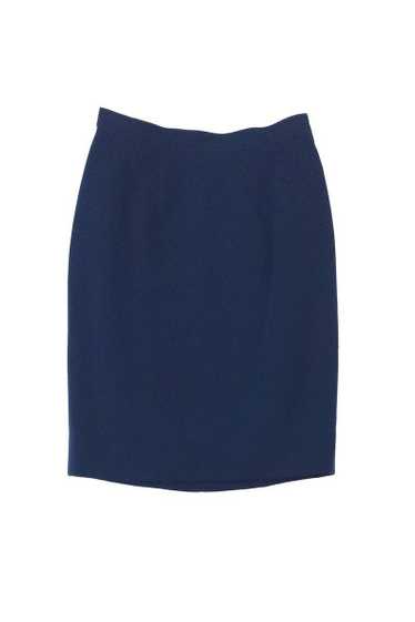 Karl Lagerfeld - Navy Blue Wool Skirt Sz 0