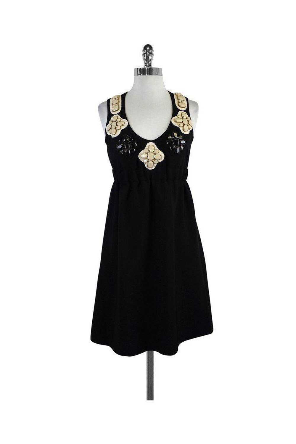 Karta - Black Sleeveless Embellished Dress Sz S - image 1