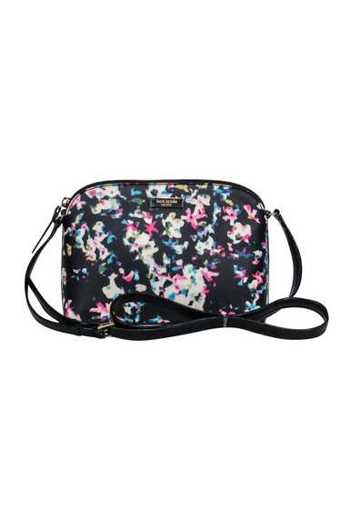 Kate Spade - Black & Multicolor Abstract Print Cro