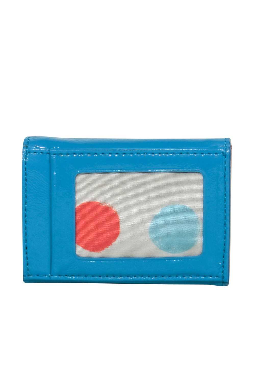 Kate Spade - Mini Teal Patent Leather Wallet - image 3