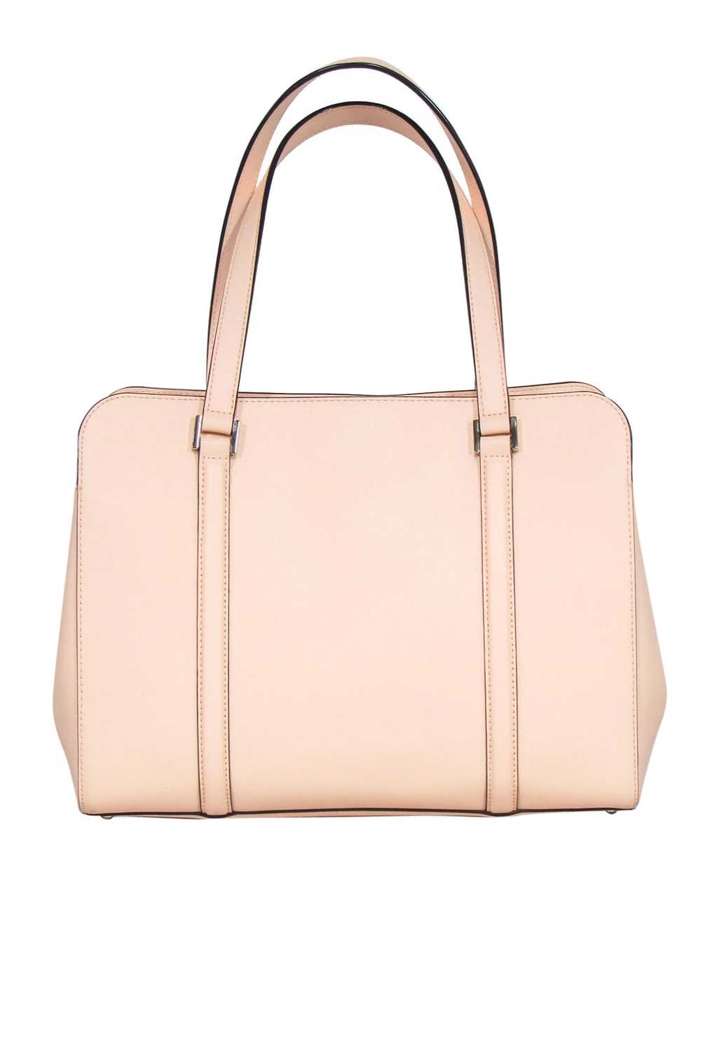 Kate Spade - Peach Pink Textured Leather "Miles" … - image 3