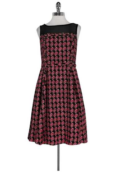 Kate Spade - Pink & Black Tweed Julia Dress Sz 4