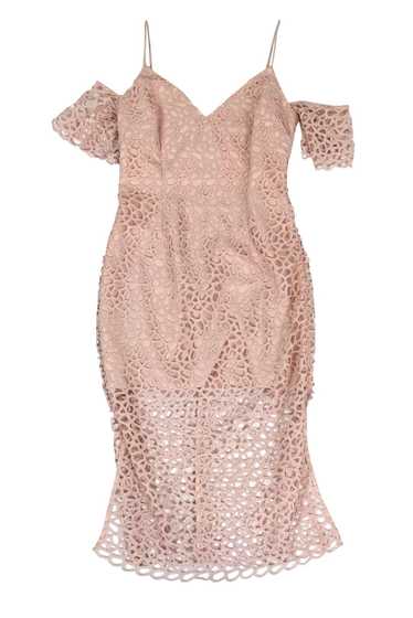 Keepsake - Blush Pink Countdown Lace Dress Sz S