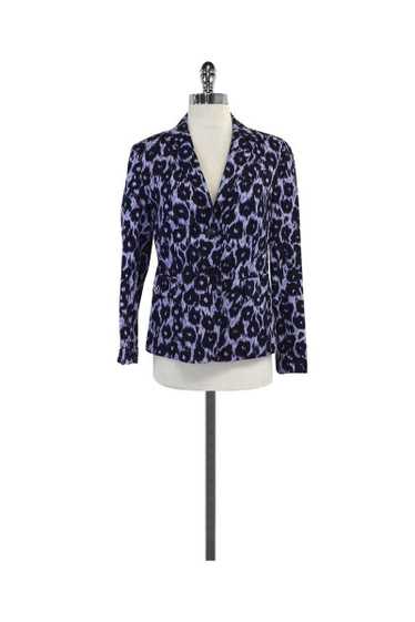 CALIA Animal Print cheetah Blue Purple leggings High Rise Medium