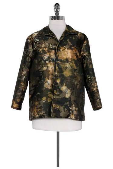 Lafayette 148 - Multicolor Abstract Print Jacket S