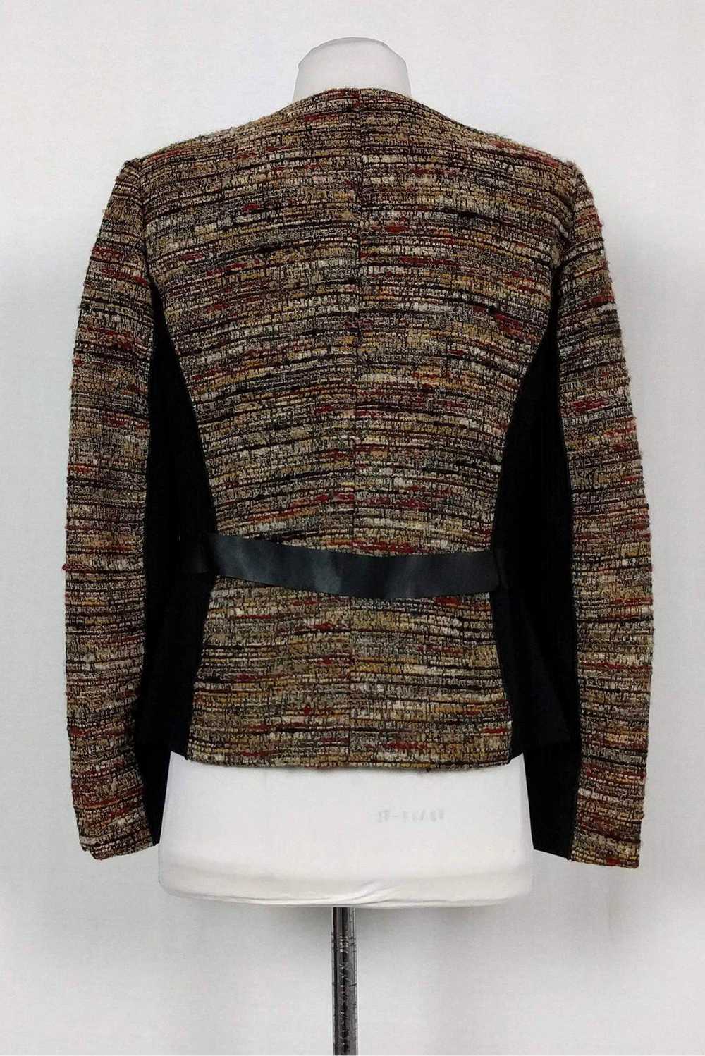 Lafayette 148 - Multicolor Tweed Zip Jacket Sz 8 - image 3