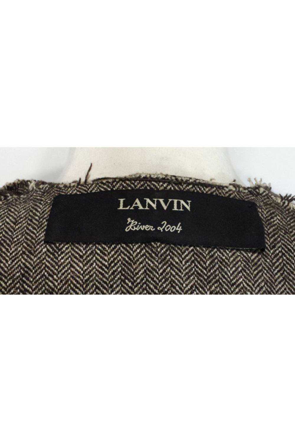 Lanvin - Brown Tone Open Front Jacket Sz M - image 4