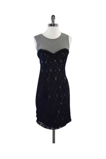 Love Moschino - Grey & Black Lace Dress Sz 4