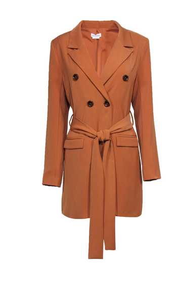 Lovers + Friends - Tan Double Breasted Trench Coat