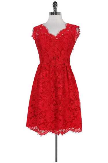 Madison Marcus - Red Lace Dress Sz XS