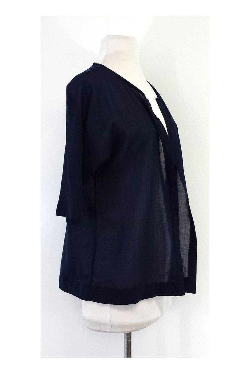Marc by Marc Jacobs - Navy Open Shirt Sz 2 - image 2