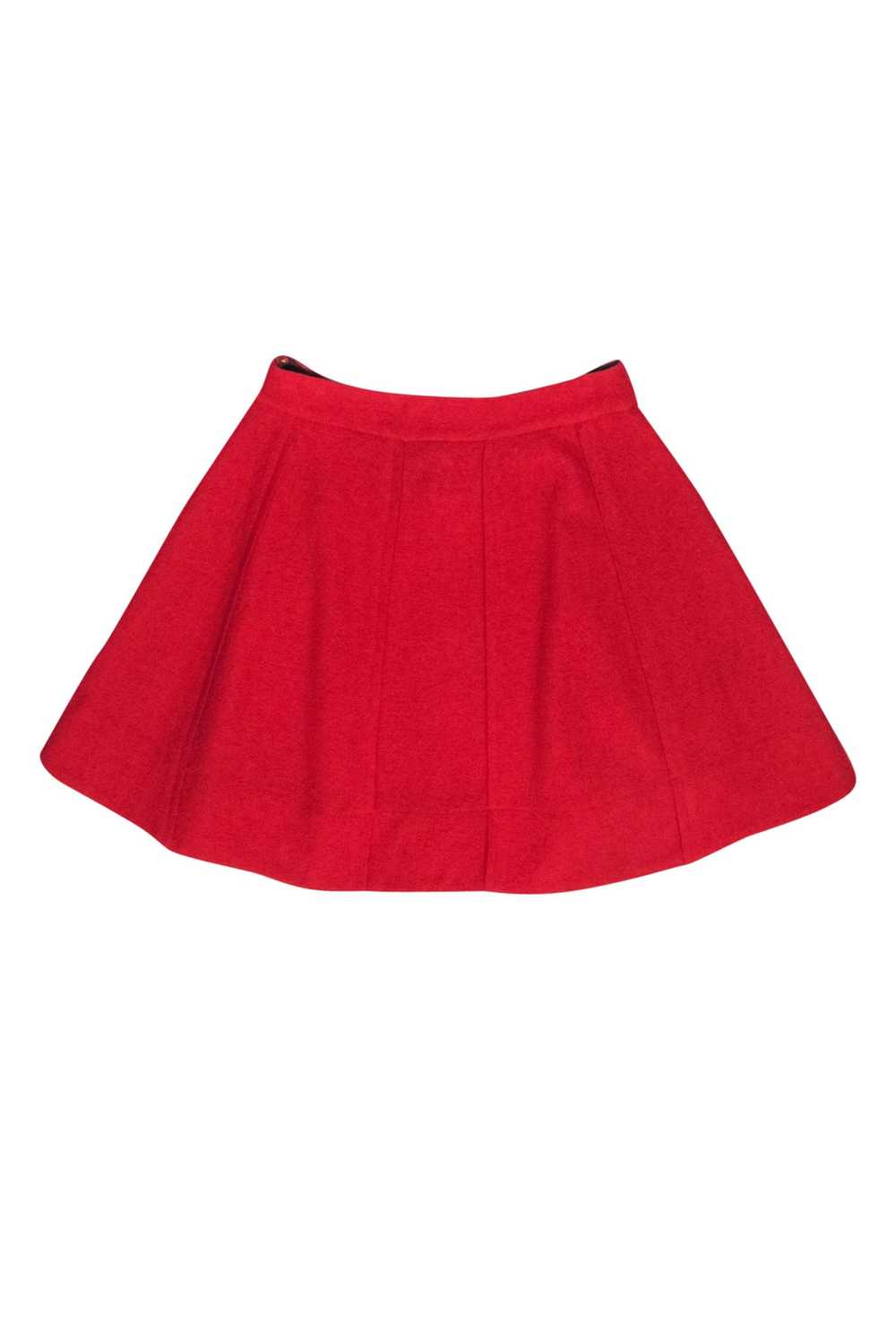 Marc by Marc Jacobs - Red Fuzzy Textured Paneled … - image 2