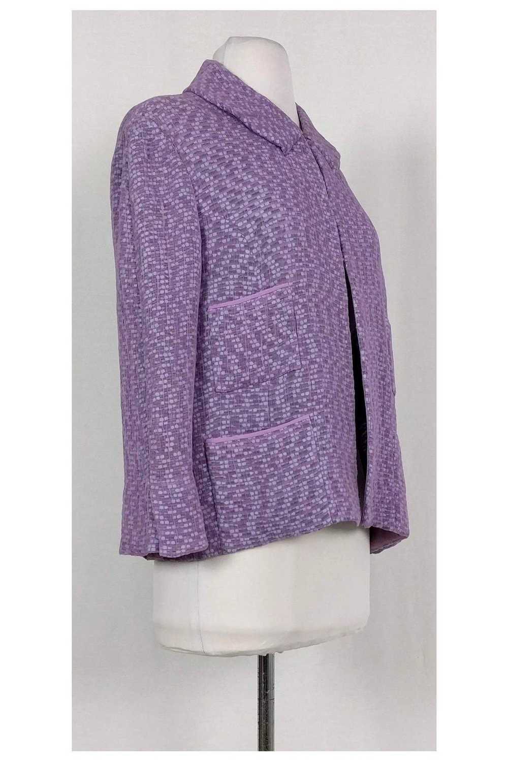 Marc Jacobs - Purple Four Pocket Blazer Sz 10 - image 2