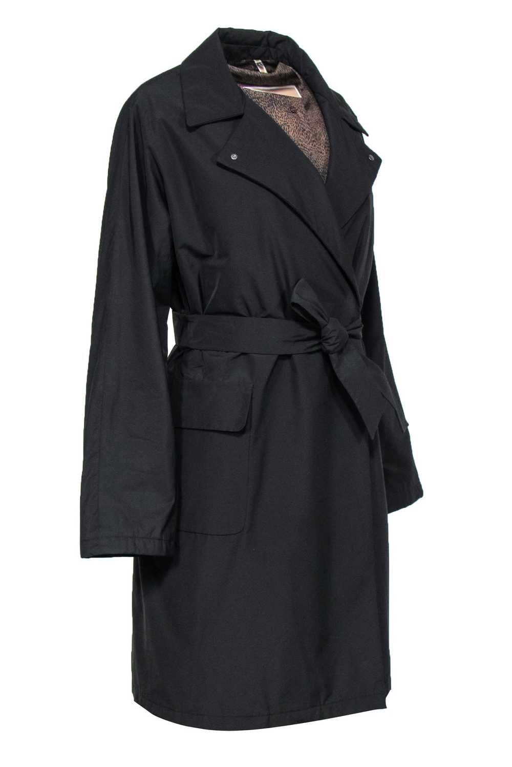 Max Mara - Dark Olive Two-In-One Trench Coat w/ D… - image 2