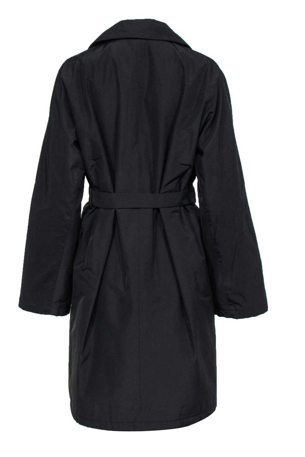 Max Mara - Dark Olive Two-In-One Trench Coat w/ D… - image 3