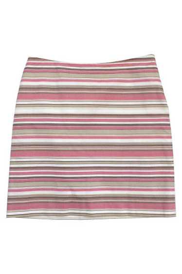 Michael Kors - Multicolor Striped Cotton Skirt Sz 