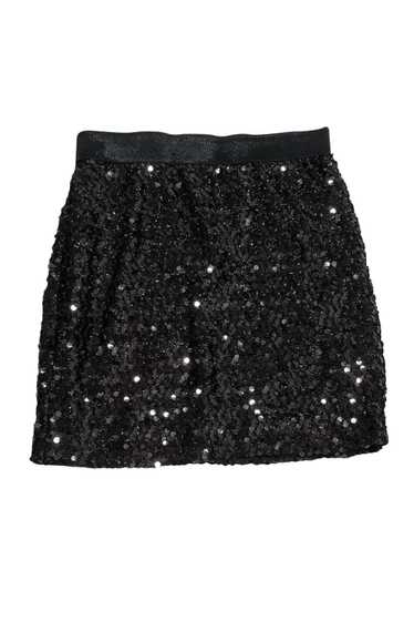 Milly - Black Sequin Miniskirt Sz 10