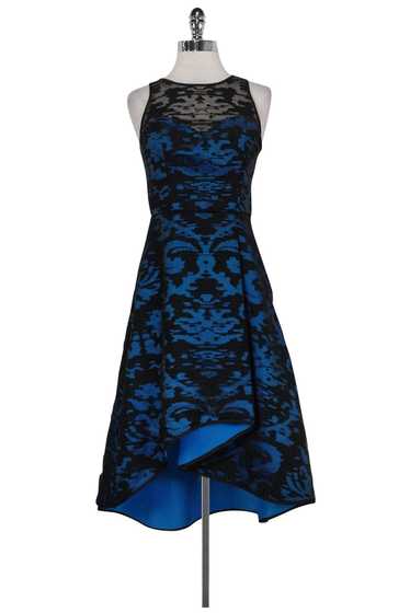 Milly - Blue & Black Mesh Gown Sz 2