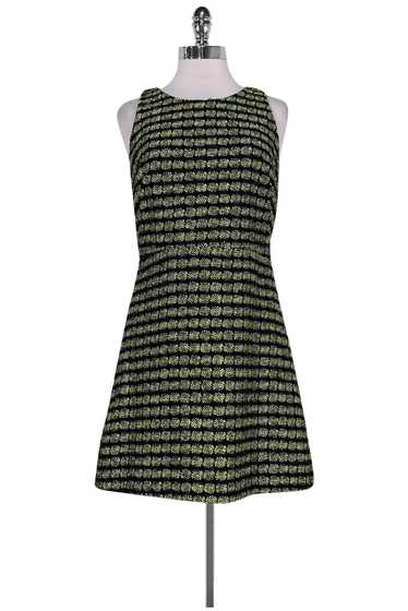 Milly - Green & Black Tweed Dress Sz 6