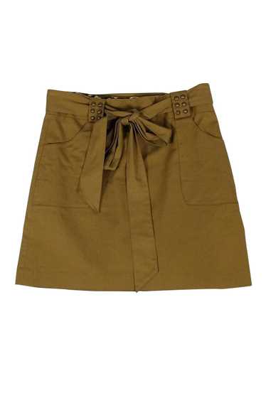 Milly - Khaki Miniskirt Sz 4