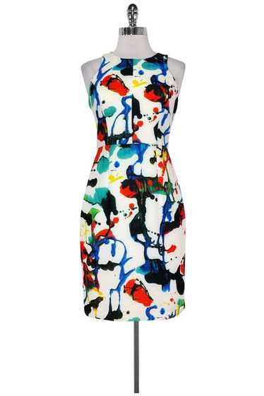 Milly - Multi Watercolor Print Dress Sz 2