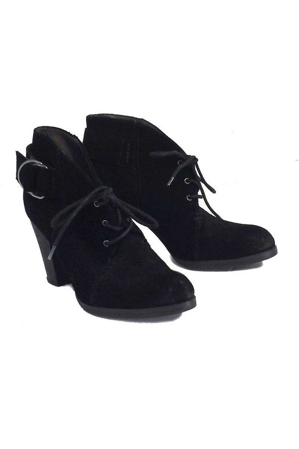 Miss Sixty - Black Suede Ankle Booties Sz 6