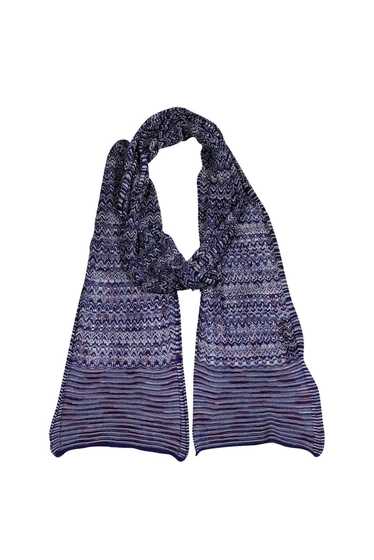 Missoni - Purple & Multicolor Knit Scarf