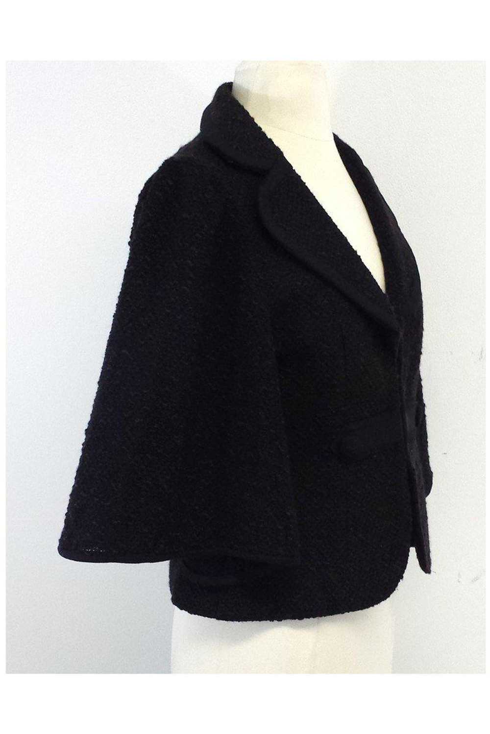 Nanette Lepore - Brown Textured Suit Jacket Sz M - image 2
