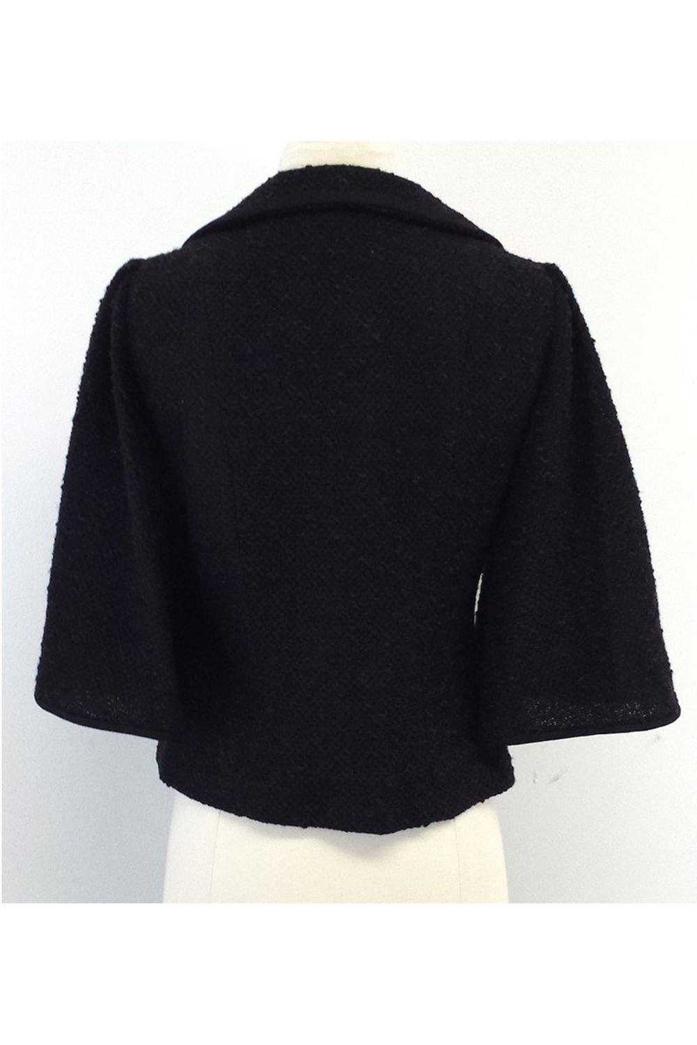 Nanette Lepore - Brown Textured Suit Jacket Sz M - image 3