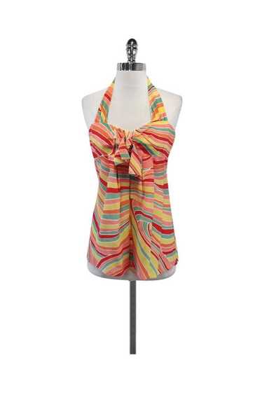 Nanette Lepore - Multicolor Silk Halter Top Sz 0