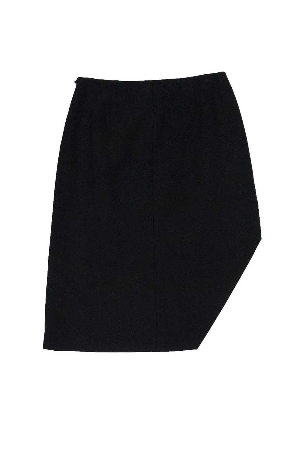 Narciso Rodriguez - Black Pencil Skirt Sz 2 - image 2