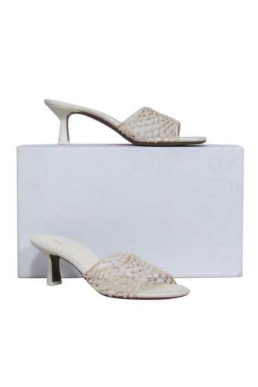 Neous - Cream Woven Mule Heel Sz 8.5