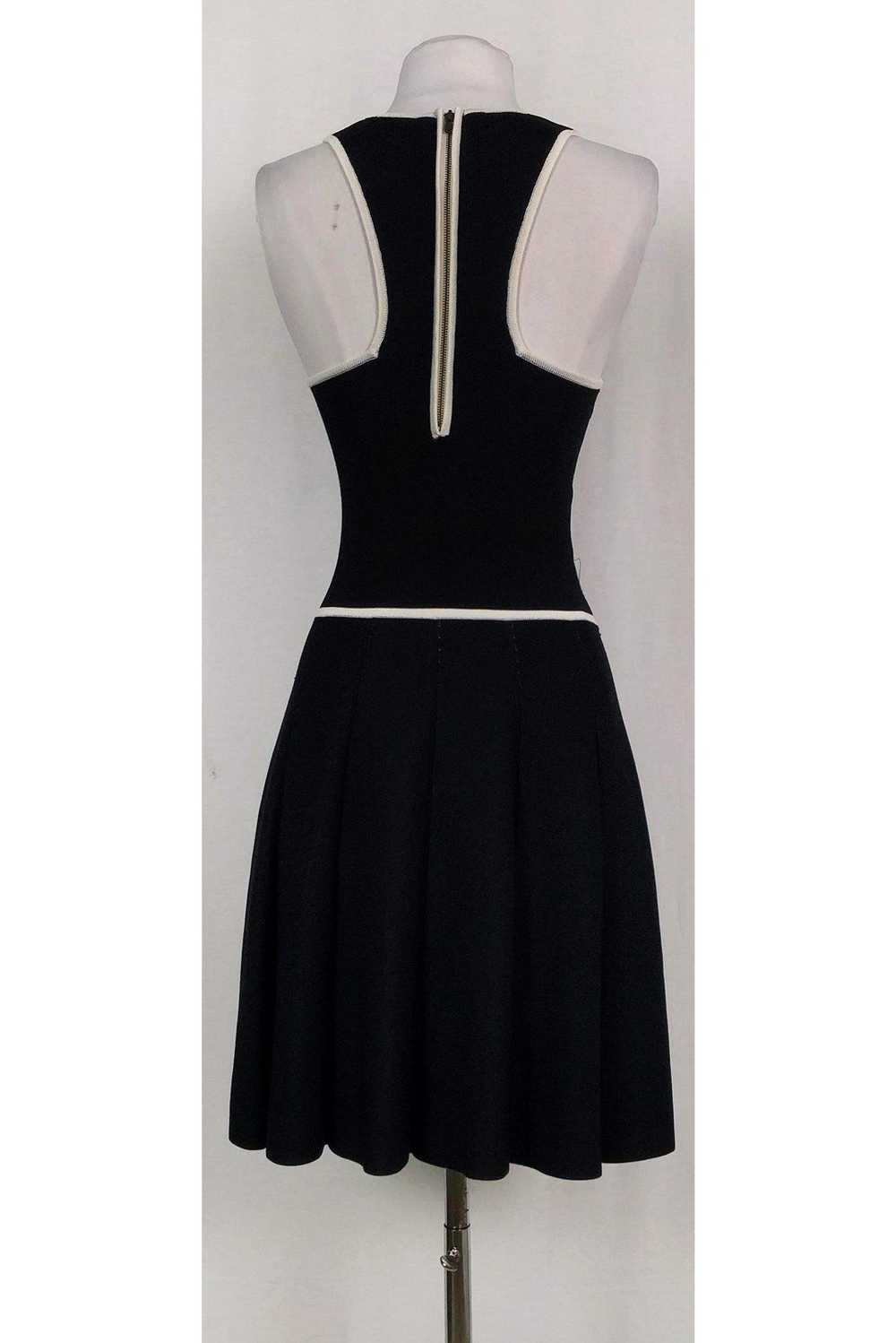 Parker - Black & White Trim Dress Sz XS - image 3