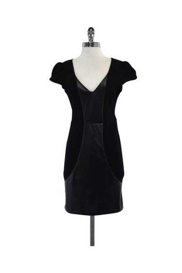 Parker - Black Cap Sleeve Dress Sz S