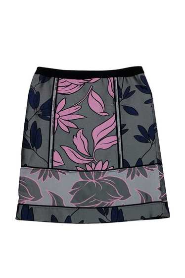 Per Se - Floral Print Miniskirt Sz 4