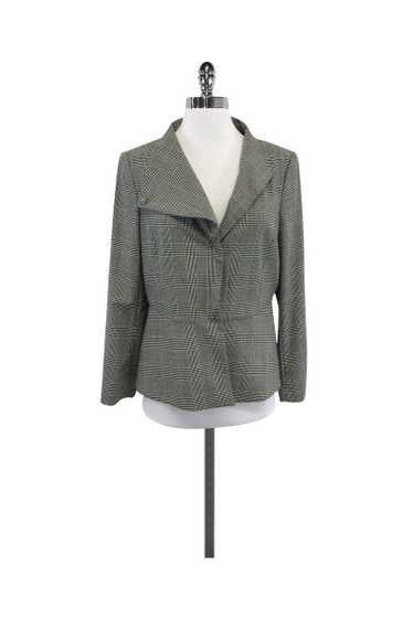 Piazza Sempione - Cream & Black Houndstooth Wool J