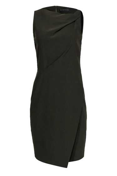 Plein Sud olive green sexy bodycon hot midi dress, Medium, NWOT