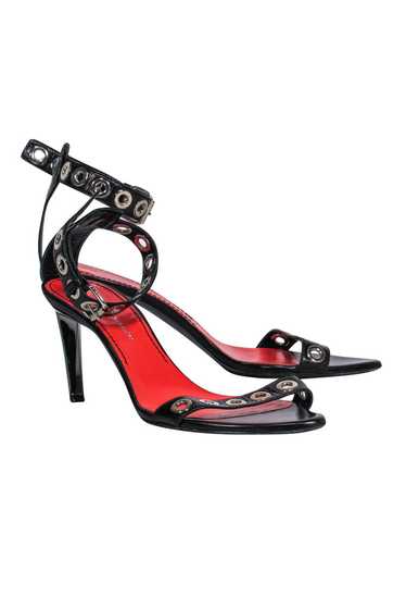 Proenza Schouler - Black Leather Strappy Sandals w