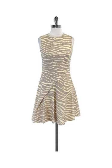 Rachel Comey - Cream & Grey Print Sleeveless Dress