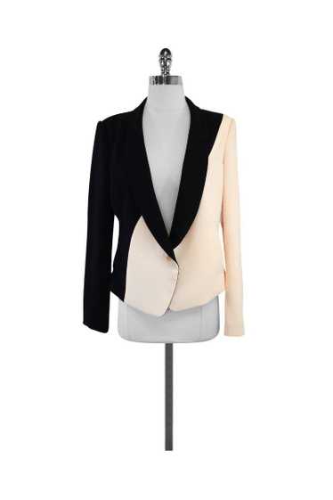 Rachel Roy - Blush & Black Colorblock Jacket Sz 6