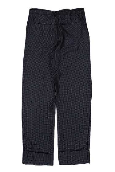 Rag & Bone - Navy Blue Silk Pants w/ Polka Dots S… - image 1