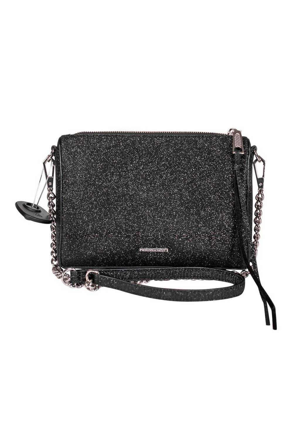 Rebecca Minkoff - Black Shimmer Crossbody - image 1