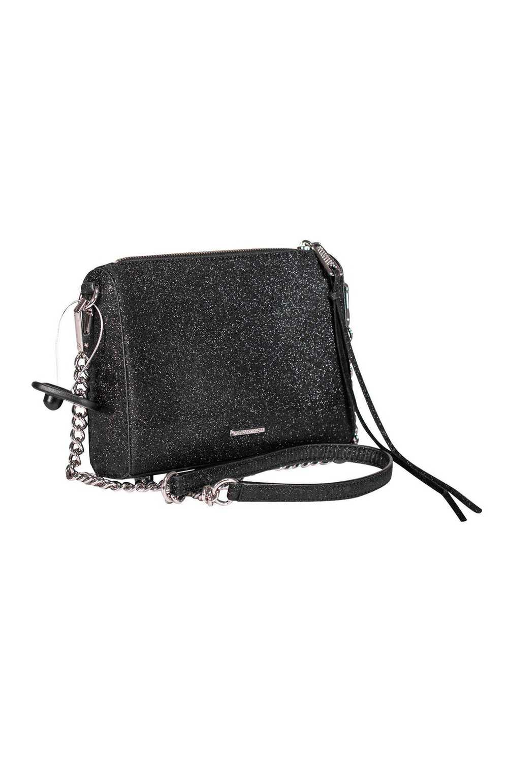 Rebecca Minkoff - Black Shimmer Crossbody - image 2