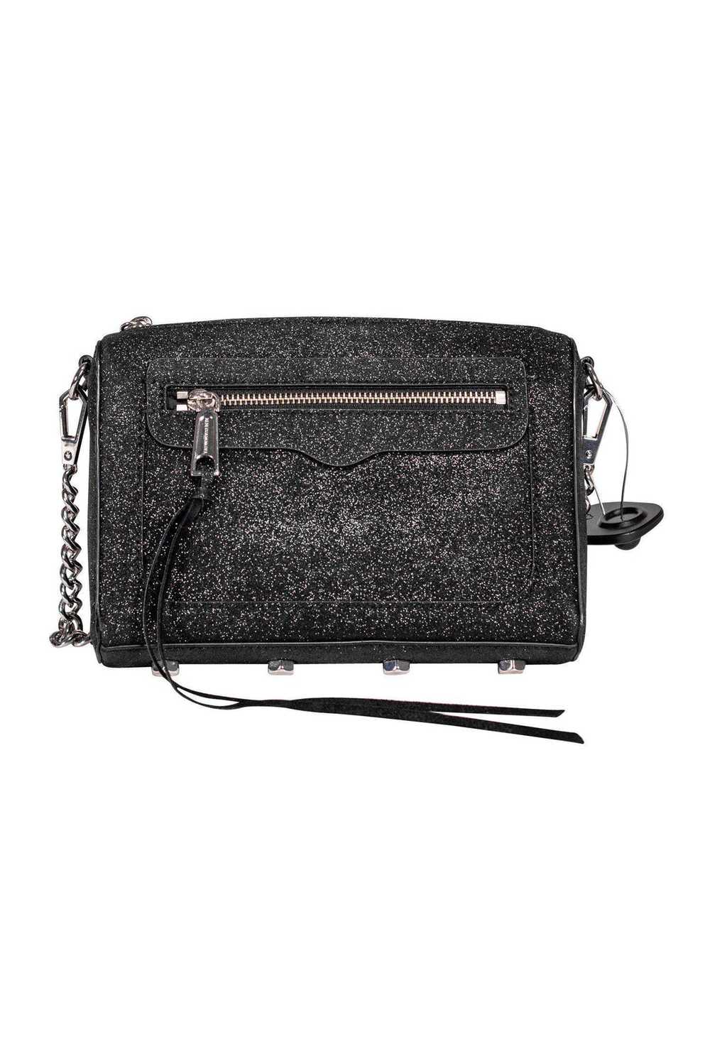 Rebecca Minkoff - Black Shimmer Crossbody - image 3